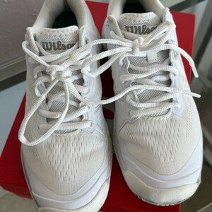 Wilson Rush Pro 3.5 Women’s Tennis Shoes – White/Pearl Blue – Size 7